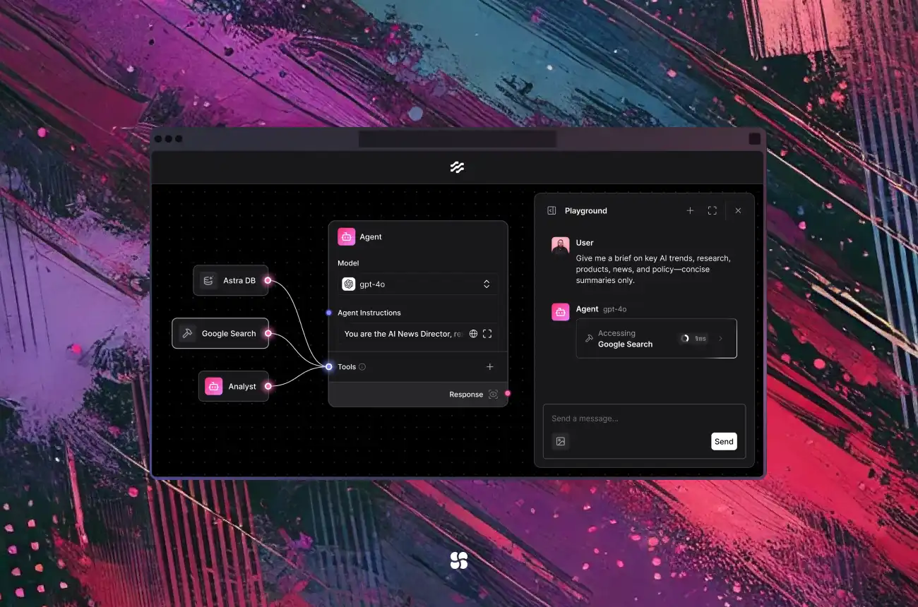 LangFlow: A Visual Guide to Building LLM Apps with LangChain