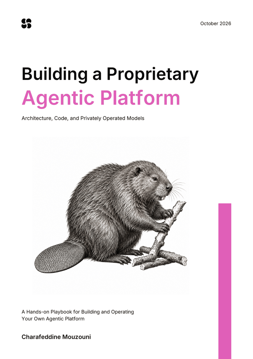 Building a Proprietary Agentic Platform by Charafeddine Mouzouni, cover