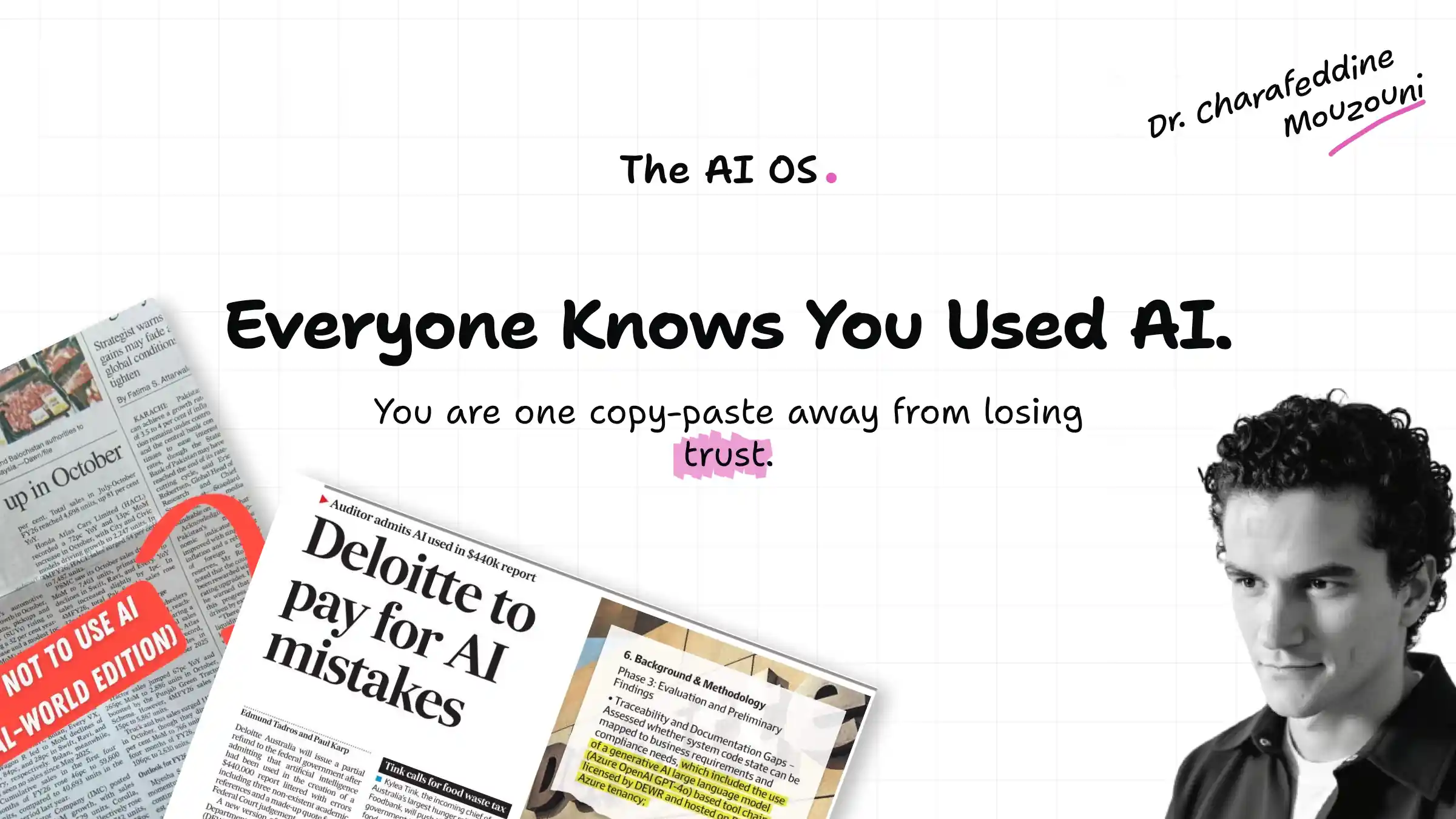 Everyone knows you used AI