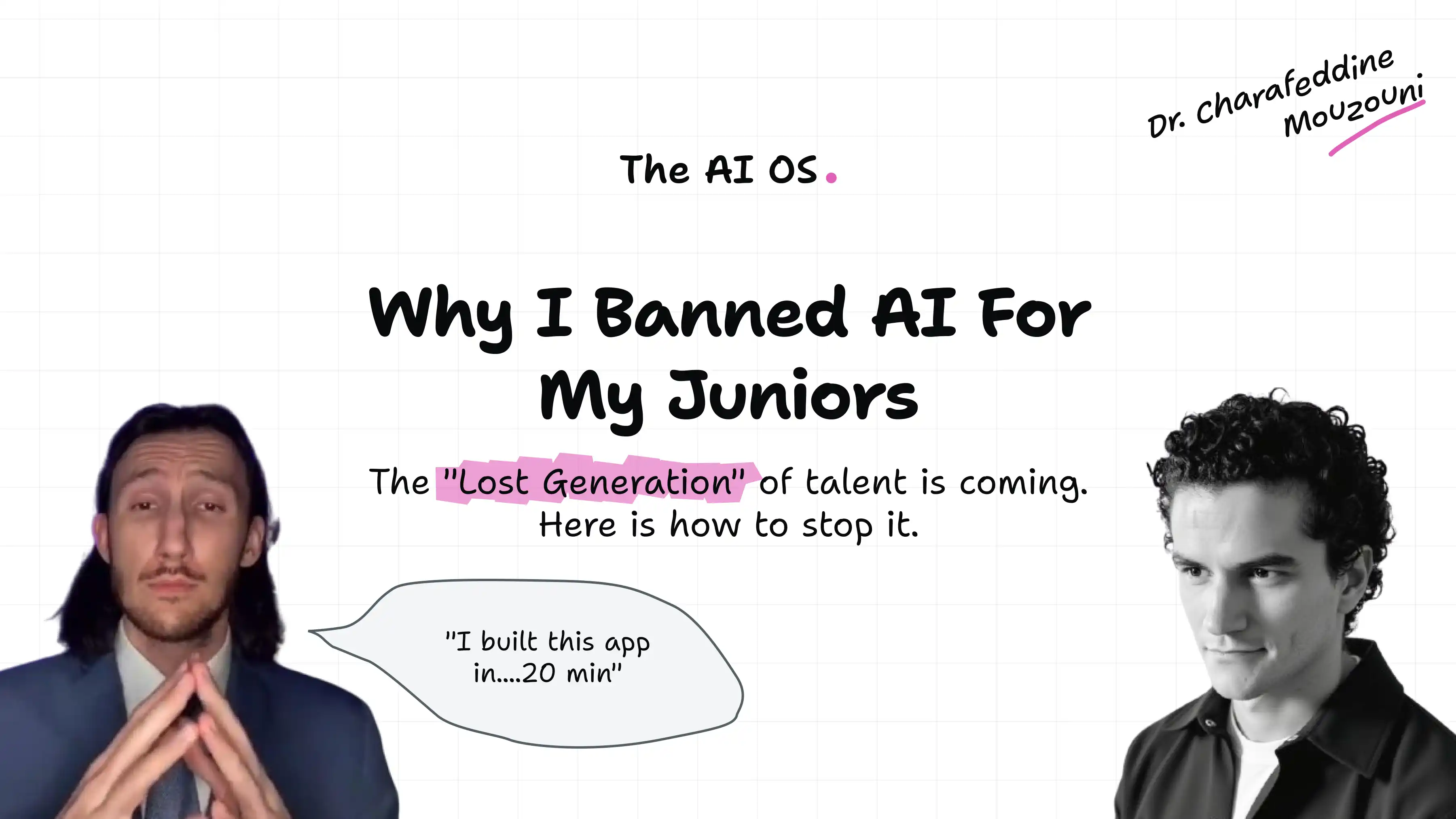 Why I banned AI for my juniors (For 6 months)