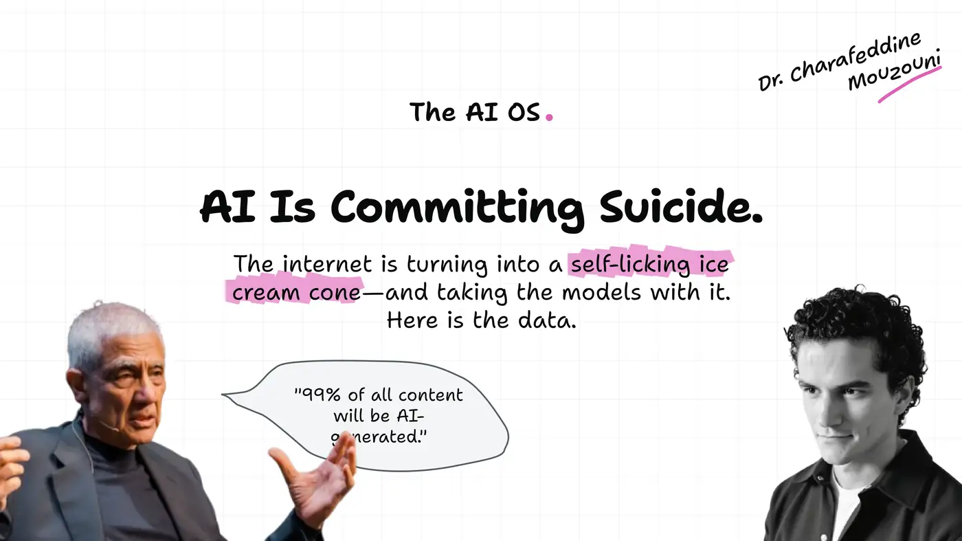 AI is committing suicide.
