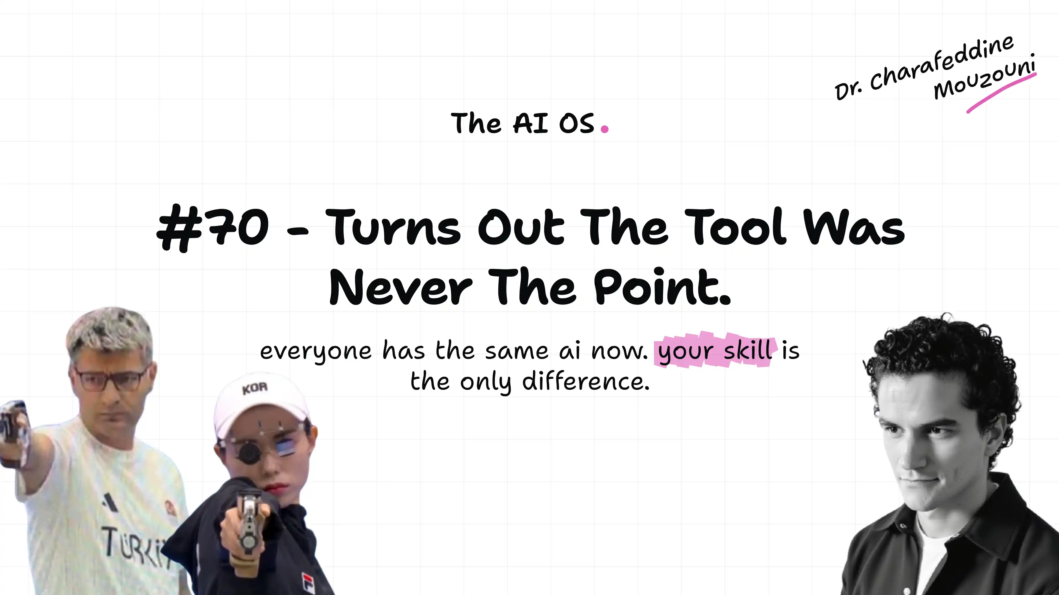 Turns out the tool was never the point.